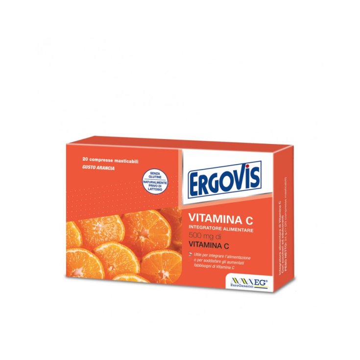 Vitamine C 500mg Ergovis 30 Comprimés à Croquer