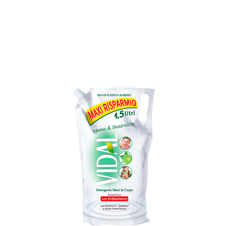 VIDAL Savon Liquide Antibactérien 1500 ml