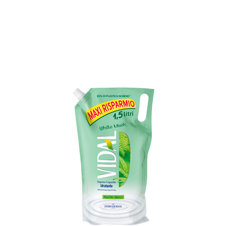 VIDAL Savon Liquide Musc Blanc 1500 ml