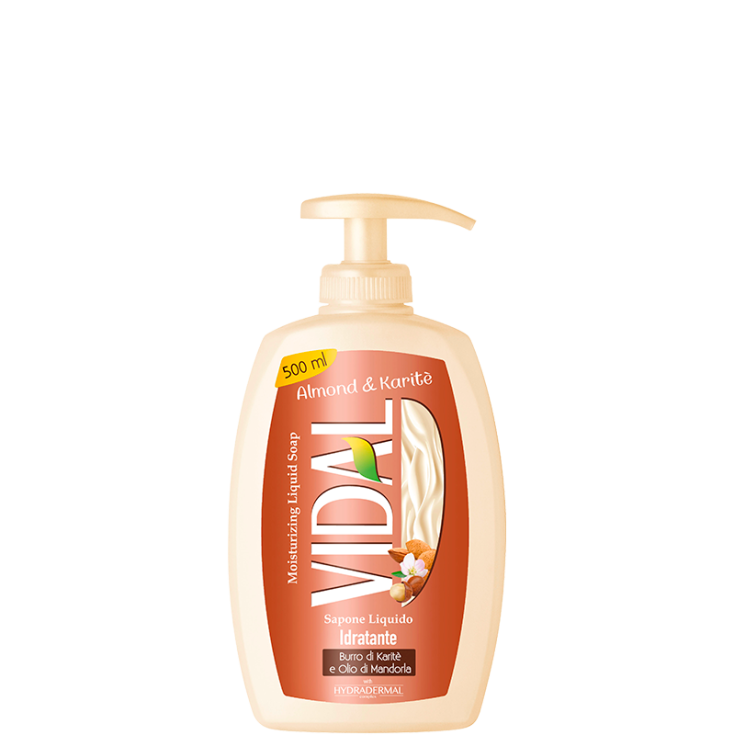 Savon Liquide Amande & Karité VIDAL 500ml