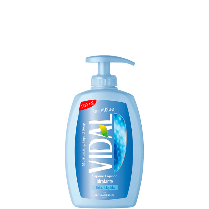 Savon Liquide Talc VIDAL 500ml
