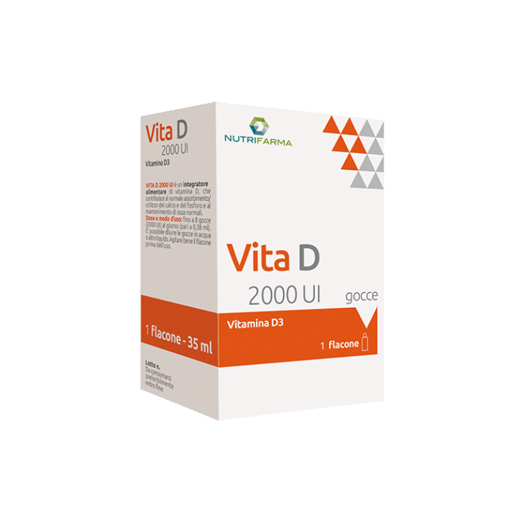 Vita D 2000 UI NutriFarma par Aqua Viva 35 ml