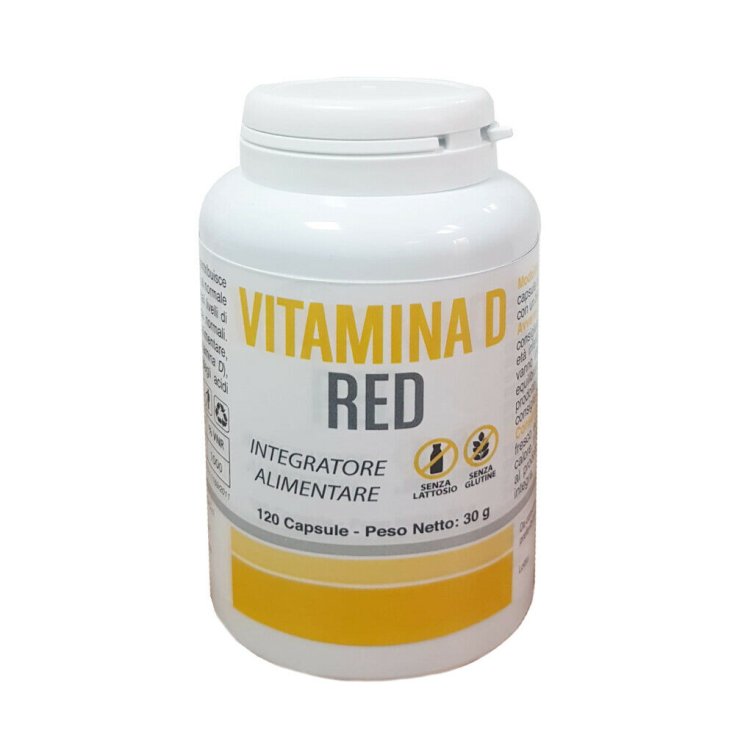 Vitamine D Rouge PharmaRed 120 Gélules