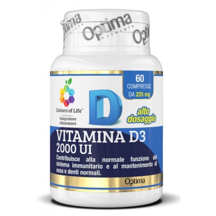 Vitamine D3 2000 Optima 60 Comprimés