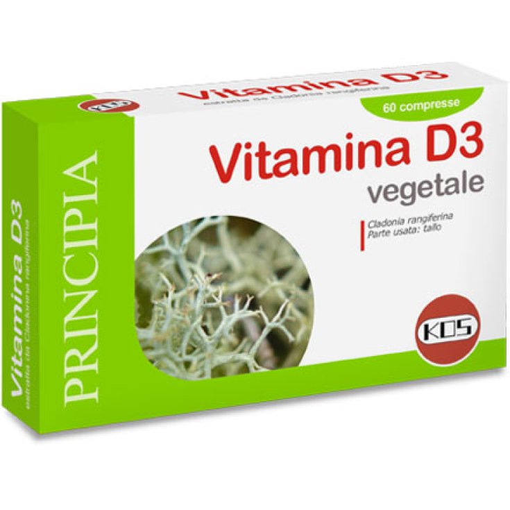 KOS Vitamine D3 Végétale 60 Comprimés