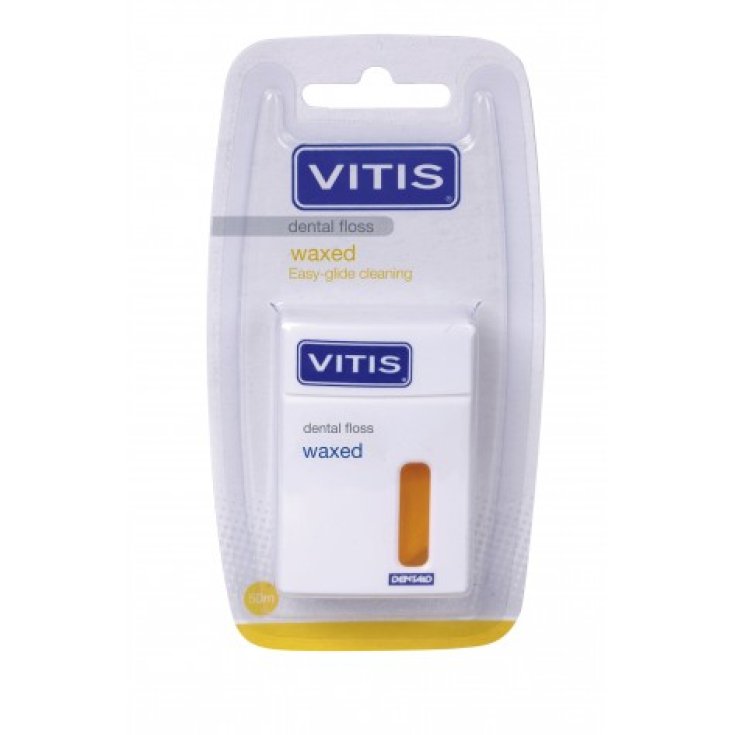 FIL DENTAIRE VITIS® AVEC CIRE DENTAIRE 50mt