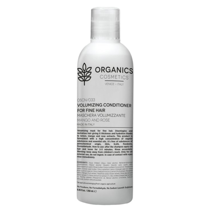 Après-Shampoing Volumateur Organics Cosmetics 250 ml