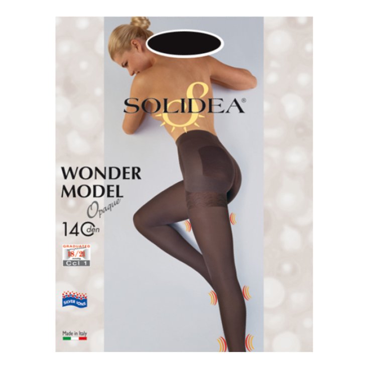 Wonder Modèle Opaque 140 Solidea Noir Taille 2-M