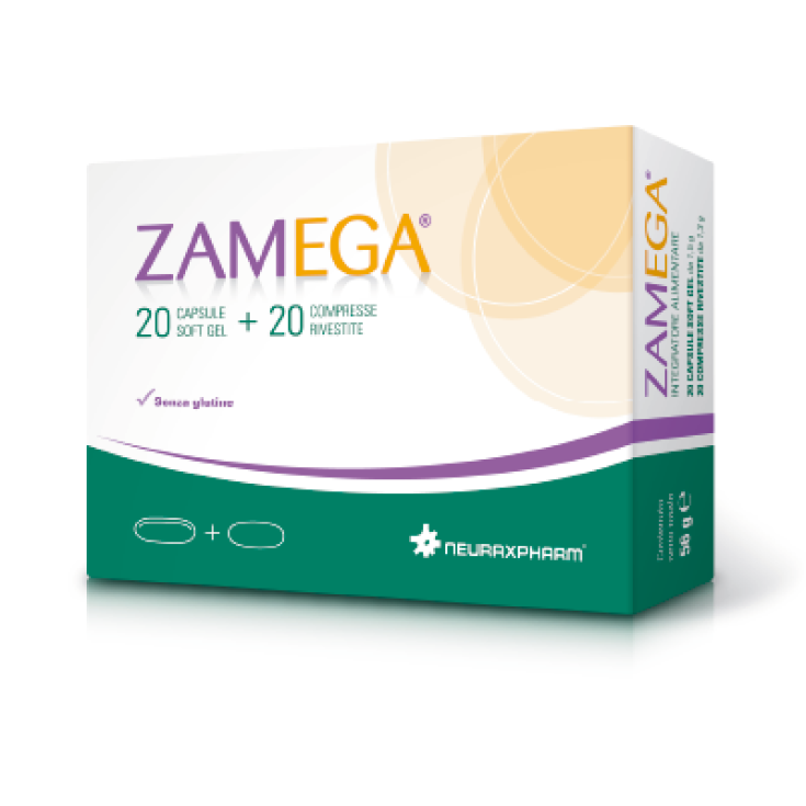 Zamega® Neuraxpharm 20 Gélules Molles + 20 Comprimés