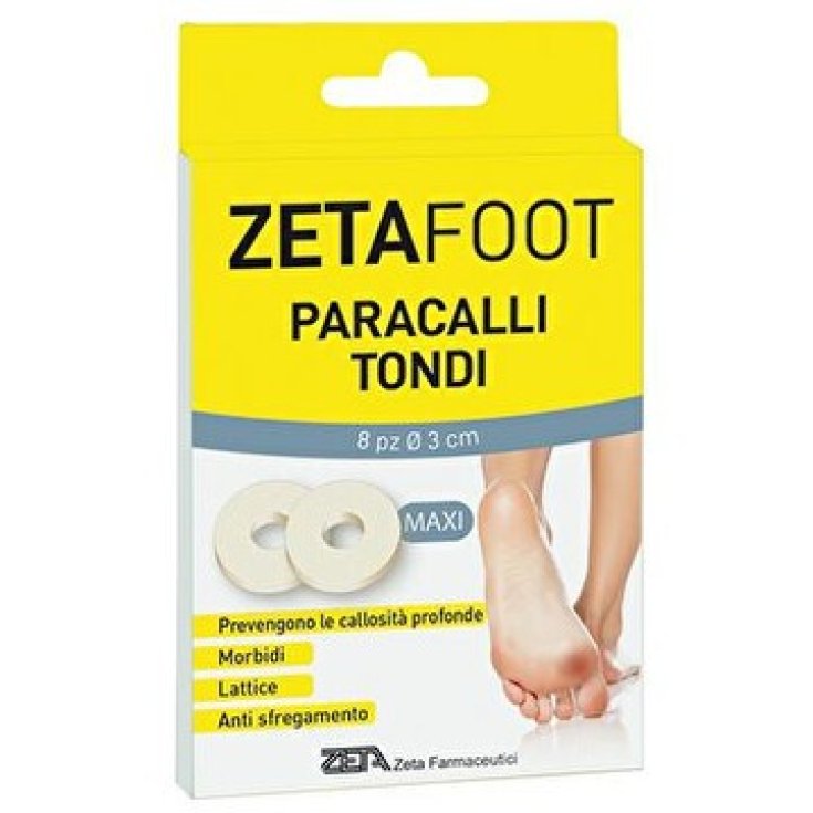 Zeta Foot Maxi Rond Latex Paracallo ZETA 8 Pièces