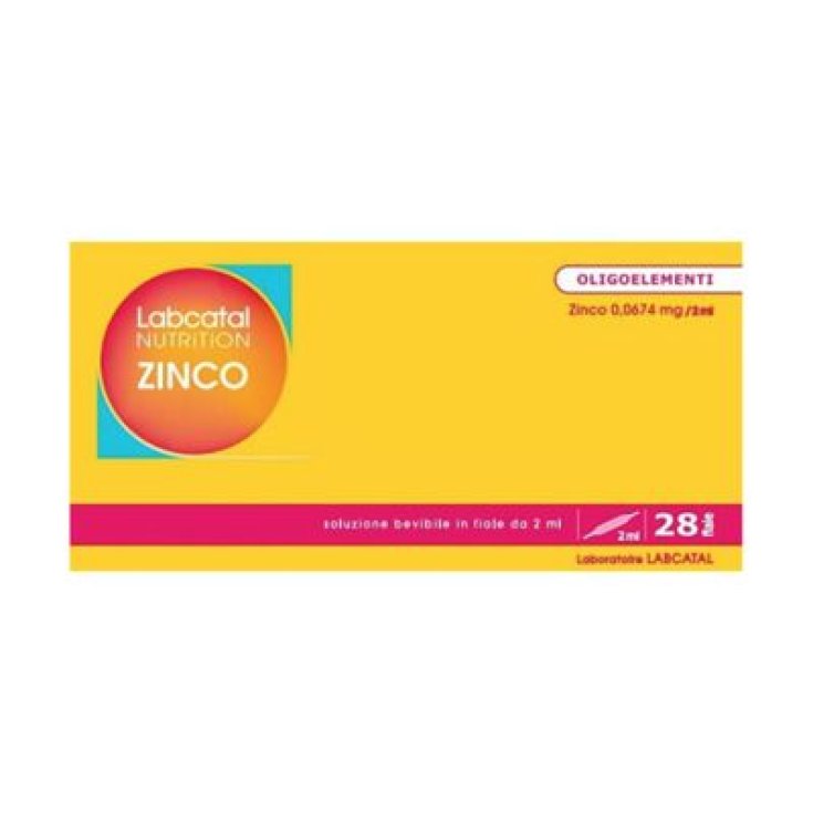 Oligosol Zinc Labcatal Nutrition 28 Ampoules Buvables