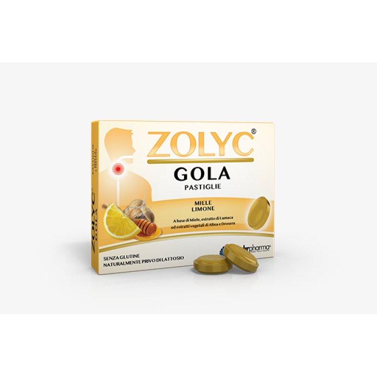 Zolyc Gorge Shedir Pharma 36 Comprimés Miel Citron