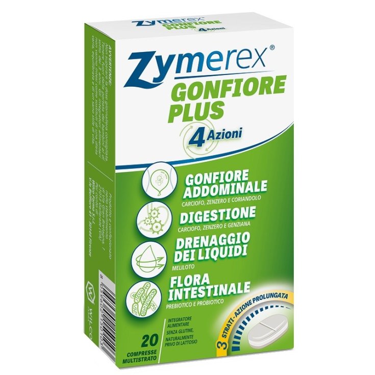 Zymerex® GONFLAGE PLUS 4 Actions Wilco Farma 20 Comprimés