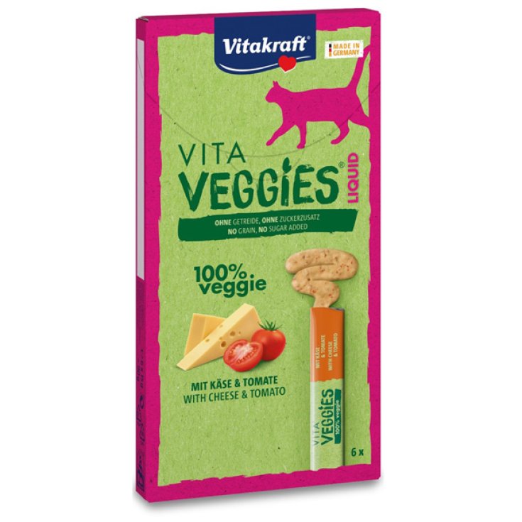 Vita Veggies Cat Snack Fromage Liquide