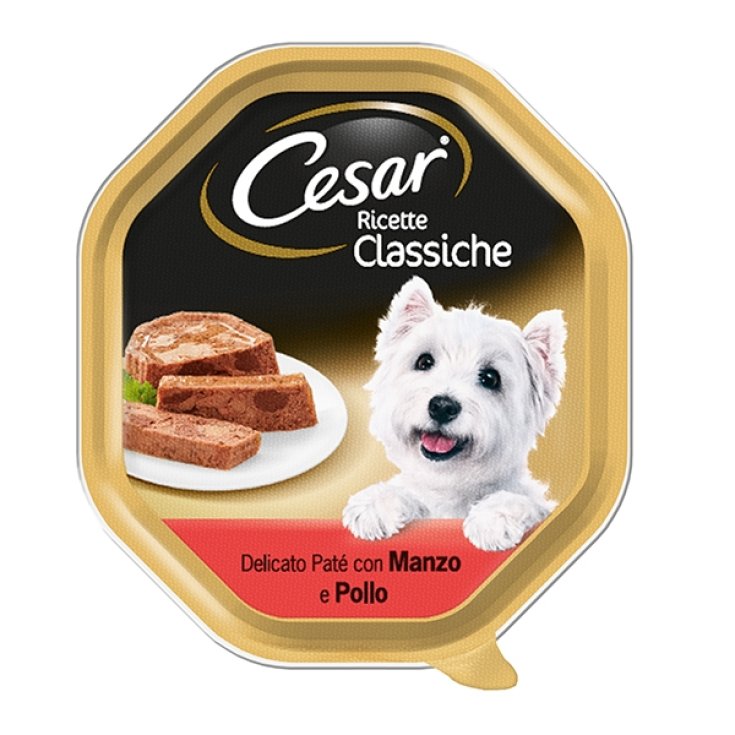 RECETTES CESAR CLASSE POULET/BOEUF