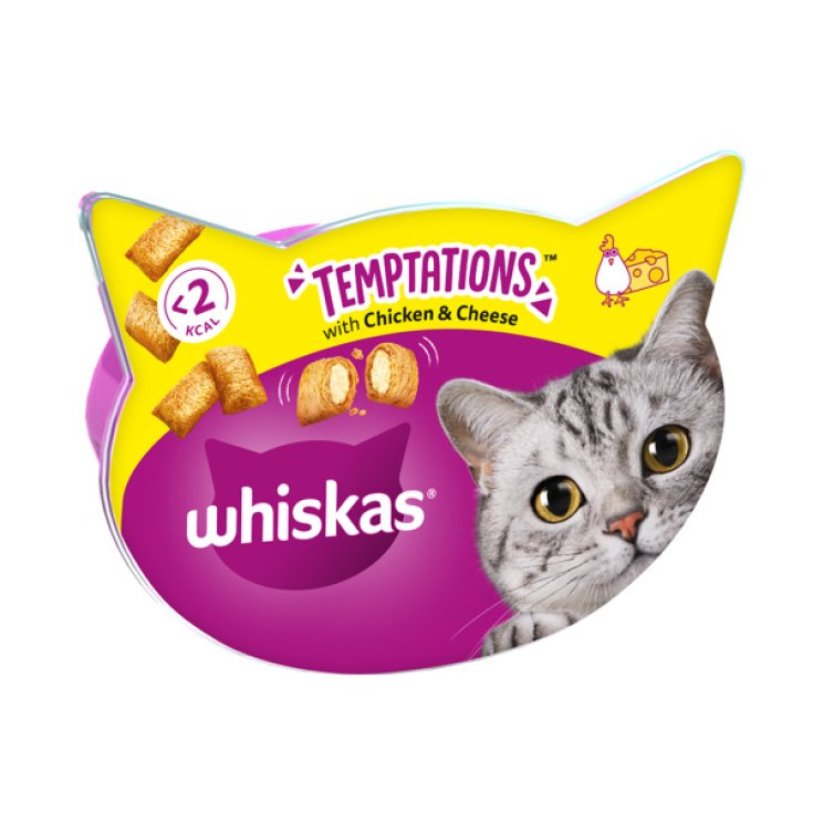 WHISKAS TEMPTATIONS POULET 60G