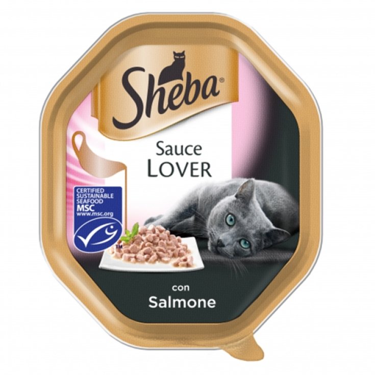 SHEBA SAUCE LOVERS SAUMON 85G