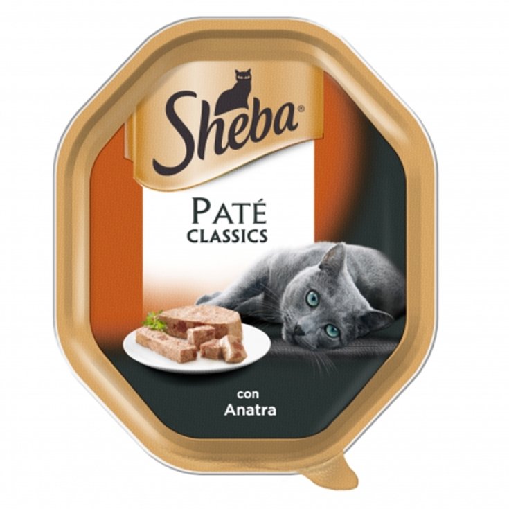 SHEBA PATE' CANARD CLASSIQUE 85G