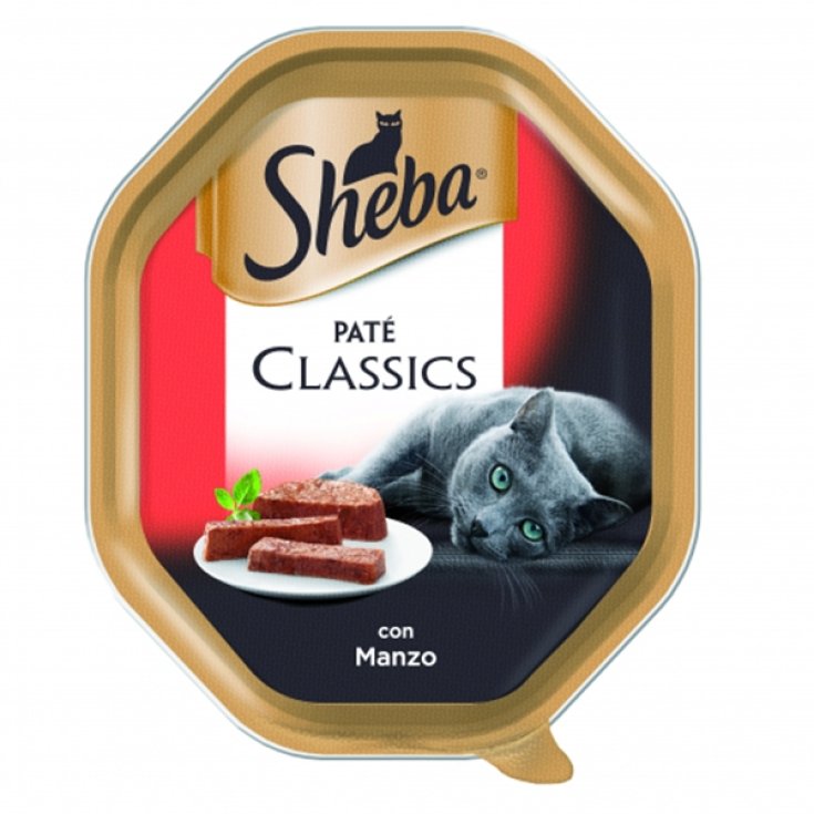 SHEBA PATE' CLASSIQUE BOEUF 85G