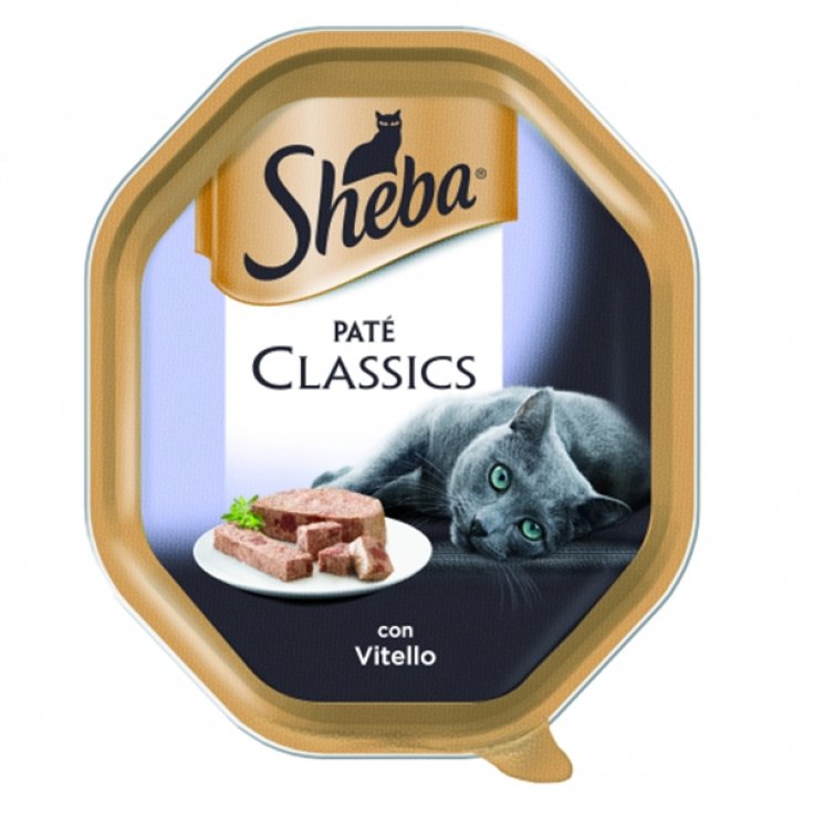 SHEBA PATE' CLASSIQUE VEAU 85G