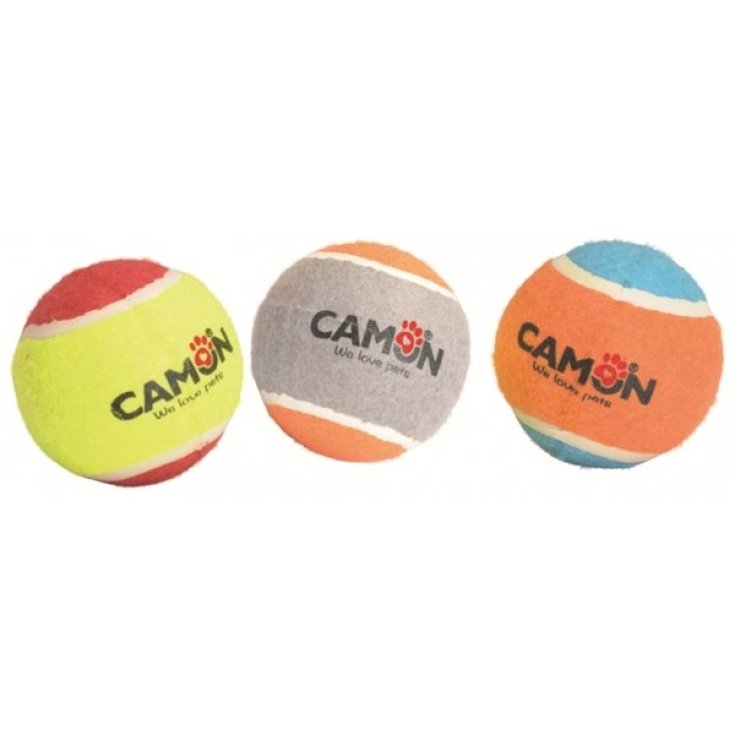 Balle de tennis en caoutchouc solide colorée