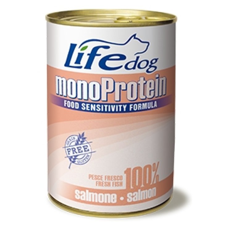 Life Dog Saumon Monoprotéiné - 400GR