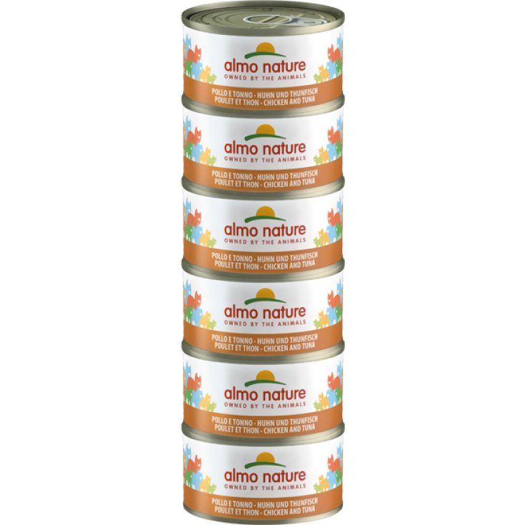 ALMO CAT LEGEND MEGA 6X70 GR POULET/THON