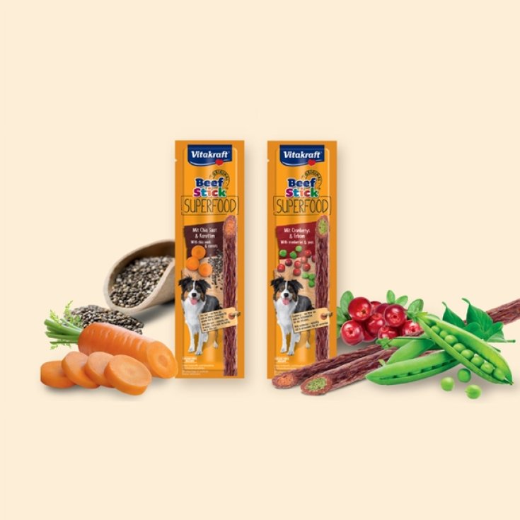 Superfood Stick de Boeuf - 25GR - Carottes et S