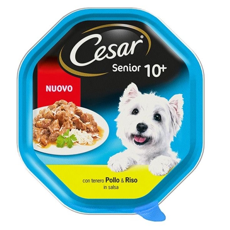 CESAR SENIOR 10+ POULET/RIZ SA