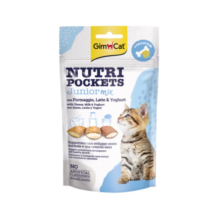 GIMCAT NUTRIPOCKET MÉLANGE JUNIOR 60GR