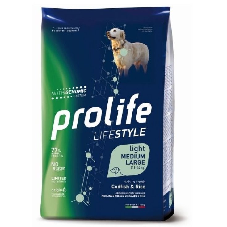 PROLIFE DOG LIFE L MORUE 12KG