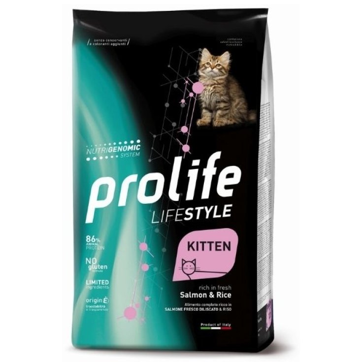 Saumon et riz pour chaton Life Style - 1,50 kg