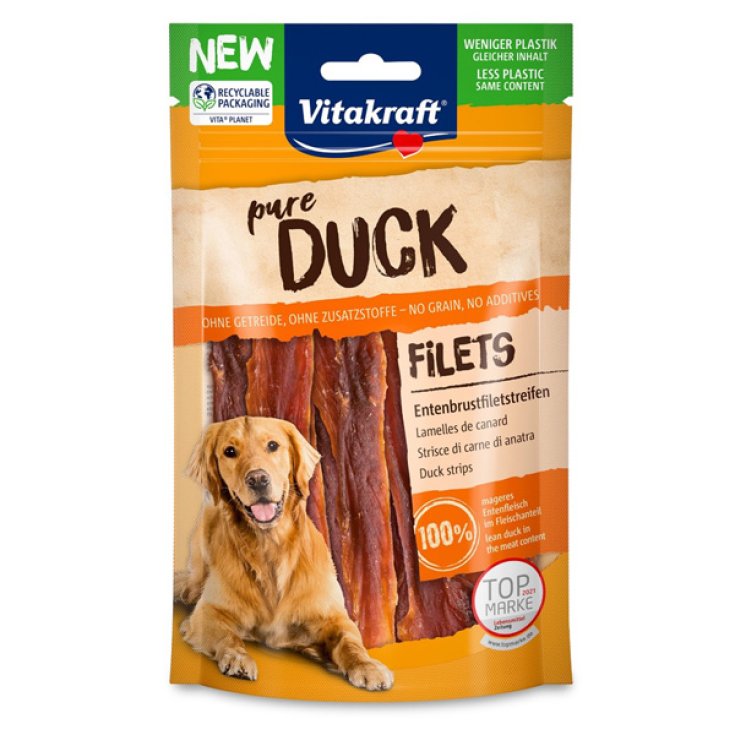 Dog Snack Lanières de viande de canard pur