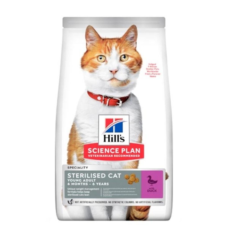 JEUNE CANARD CHAT ADULTE STÉRILISÉ 7 KG