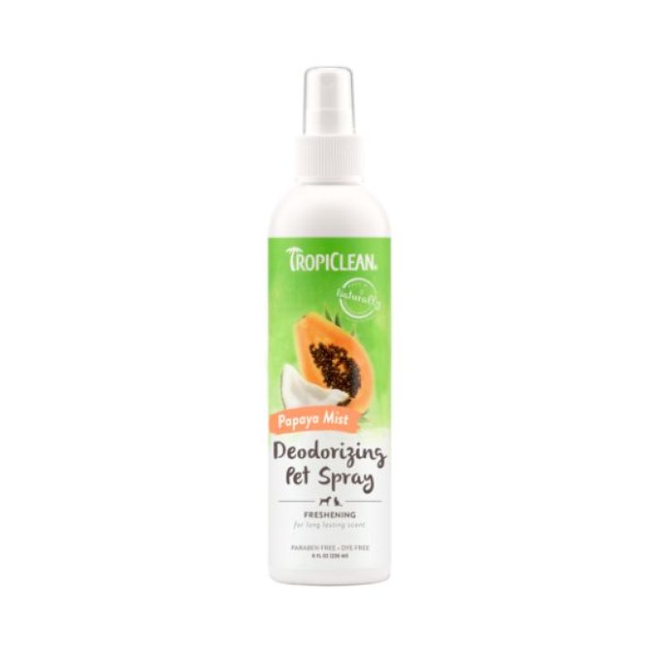 Spray désodorisant pour animaux de compagnie Papaya Mist - 8oz/