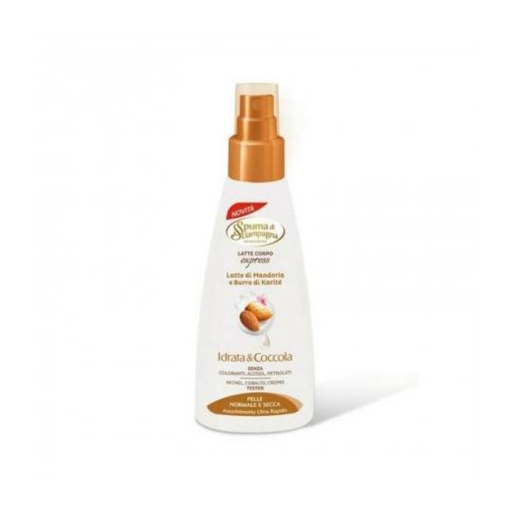 Spuma Di Sciampagna Lait Corps Express Amande 150ml
