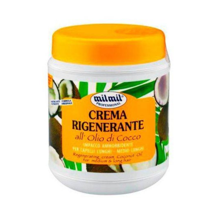Mil Mil Crème Régénérante Capillaire à l'Huile de Coco 1000 ml