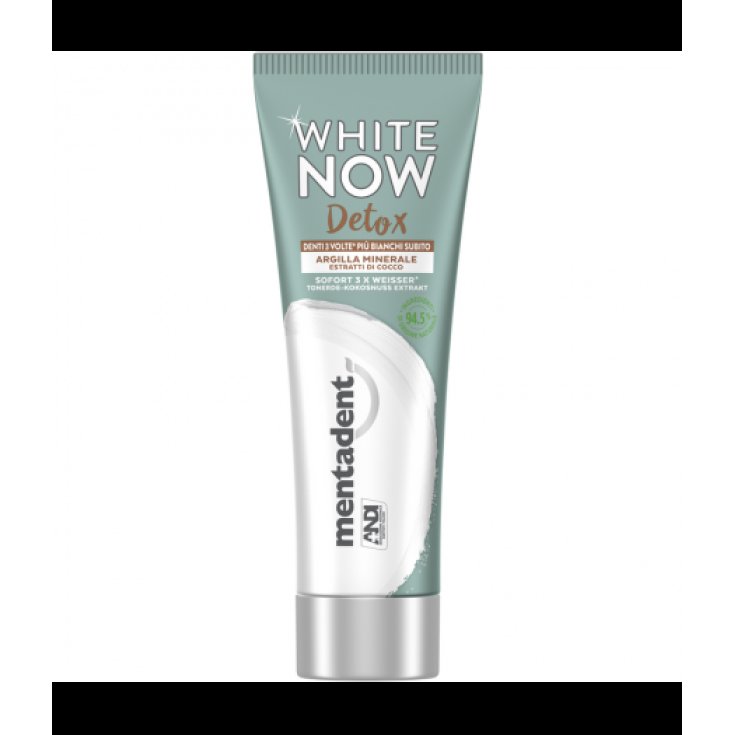 MENTADENT DENT W/NOW DETOX NOIX DE COCO 7