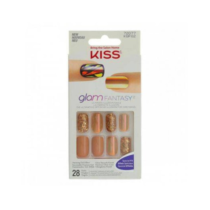 KISS NAILS GLAM FANTAISIE KGF02C