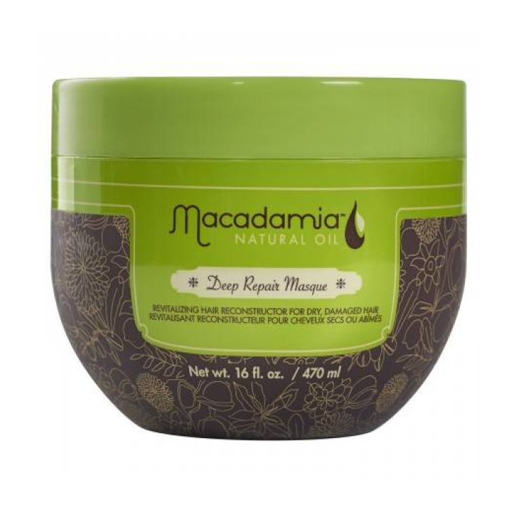 Masque réparateur en profondeur à l'huile naturelle de macadamia 500 ml
