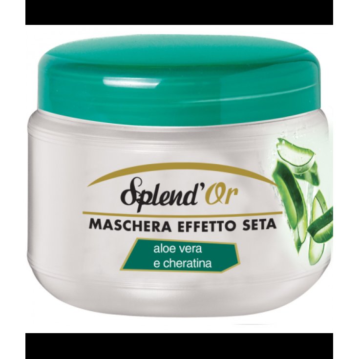 Masque Régénérant Aloe Vera Et Kératine Splend'Or 500 ml