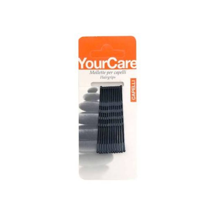 BROCHES YOURCARE 2 NOIRES X 12
