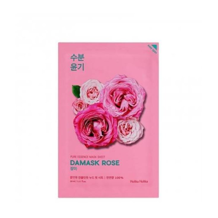 FEUILLE DE MASQUE OT HO HO ROSE DE DAMAS