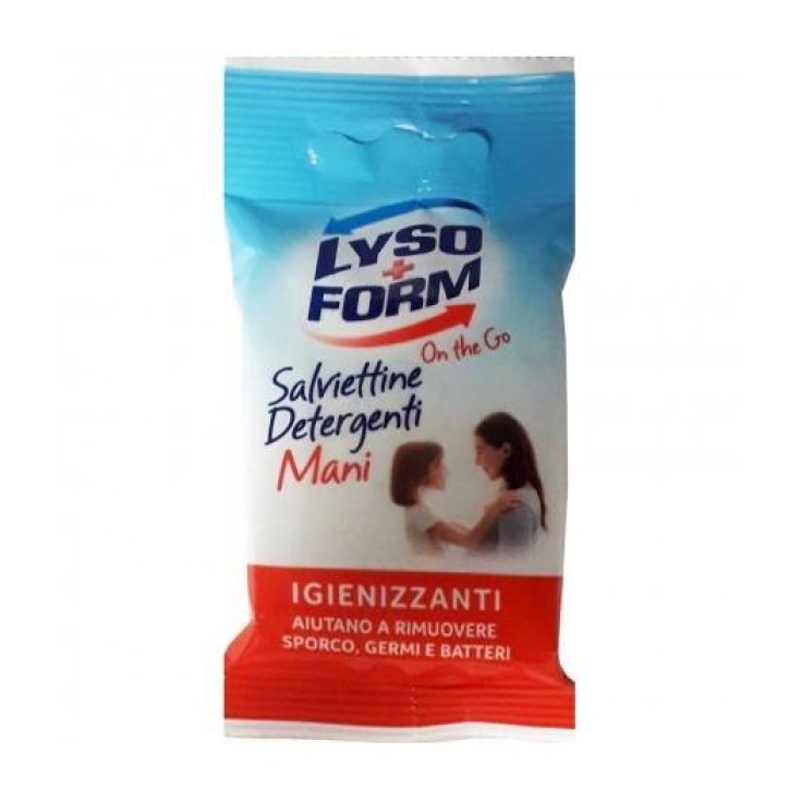Lysoform On The Go Lingettes Nettoyantes Mains 10 Pièces