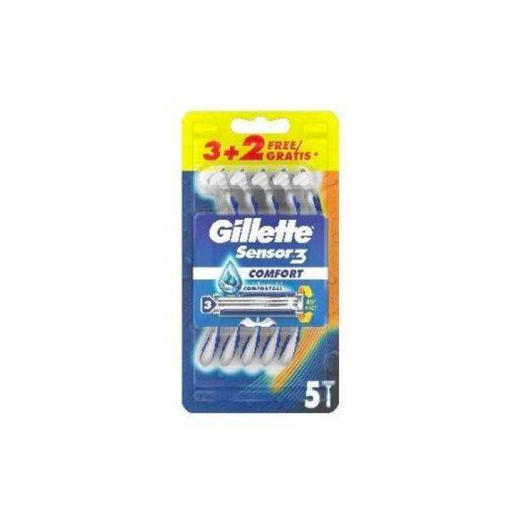 GILLETTE CAPTEUR 3 CU/G RASOIRS 3+2