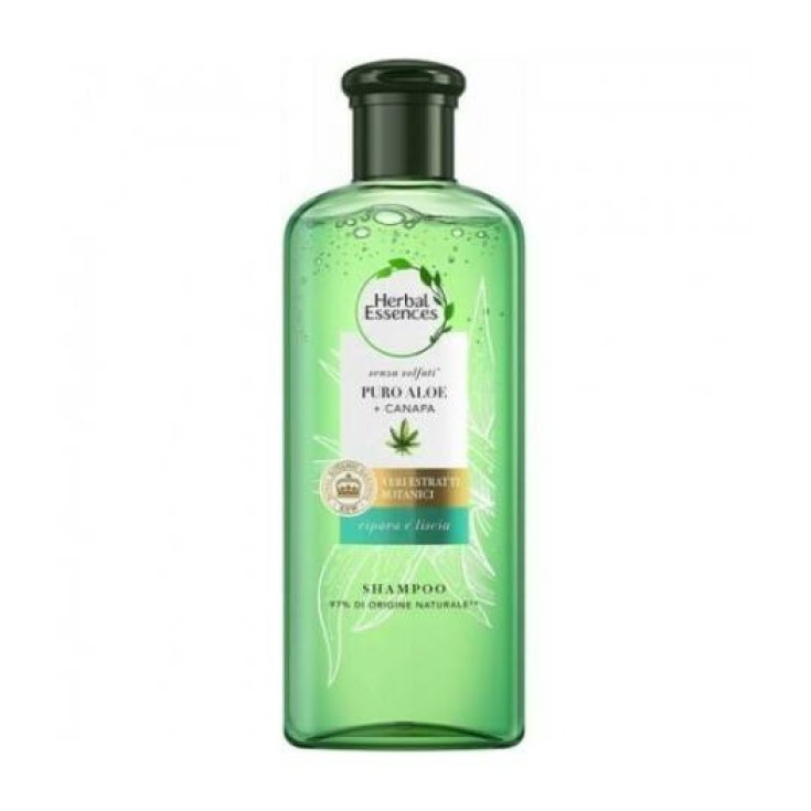 Pure Aloe + Chanvre Herbal Essences 225 ml