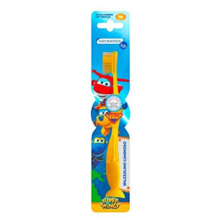BROSSE À DENTS LUMINEUX SUPER WINGS