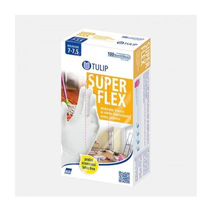 GANTS TULIP 100 FLEX BLANC XL GANTS TULIP 100 FLEX BLANC XL