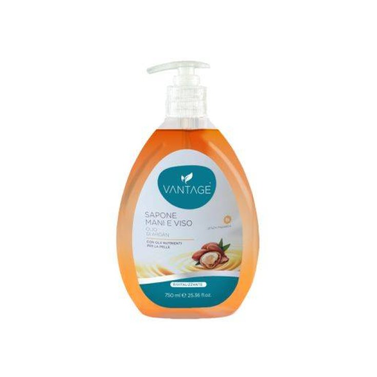Savon Mains Et Visage A L'Huile D'Argan VANTAGE 750 ml