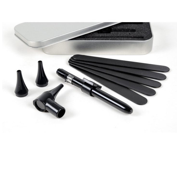 KIT D'OTOSCOPE À LUMIÈRE LED DELTA